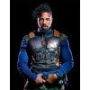 Erik Killmonger Black Panther Movie Blue Leather Vest Costume