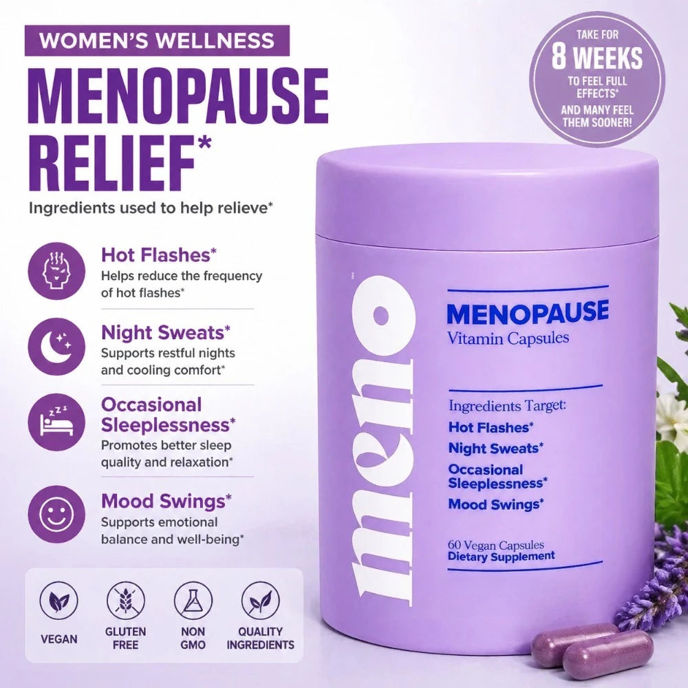 Women’s Vitamin Capsules with Vitamin D3 B6 Daily Wellness Support Hormone Balance Formula Vegan Supplement 60 Capsules