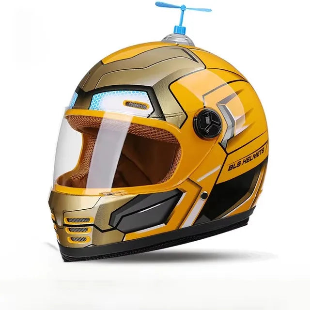 Kdis Spider Motorcycle Helmet Full Face Long Visor Racing Off-Road Helmet childrens Cascos Para Moto Capacete DOT Casco Moto
