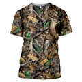 Hunting Camouflage T-Shirt Summer T Shirt Man 3D Printing Streetwear Clothing Short Sleeve Clothes Luxury T-Shirt Men Clothing