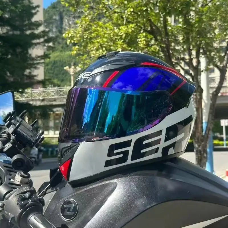 Adult Helmets For Motorcycle Full Face Helmet HD Visors Capacete De Moto Capacetes DOT Approved