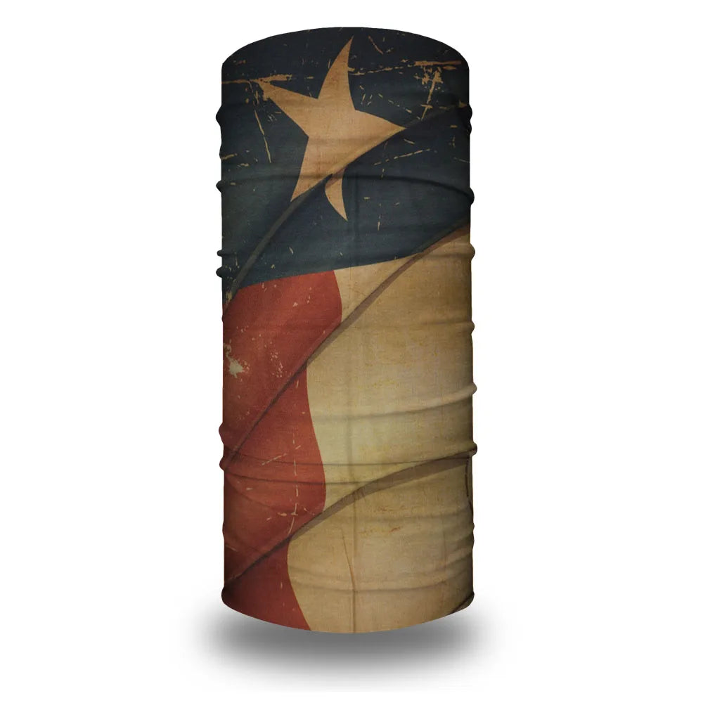 American Flag Tube Bandana Turbans Headwrap for Women Men Wind Dustproof Neck Gaiter Balaclava Seamless Multifunctional Headband