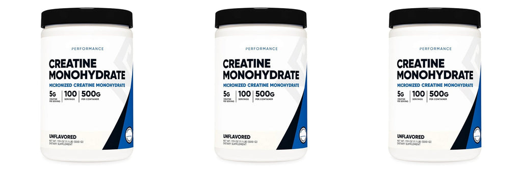 Micronized Creatine Monohydrate 500g Unflavored100 Servings Boosts Muscle Strength & Endurance Dietary Supplement for Adults