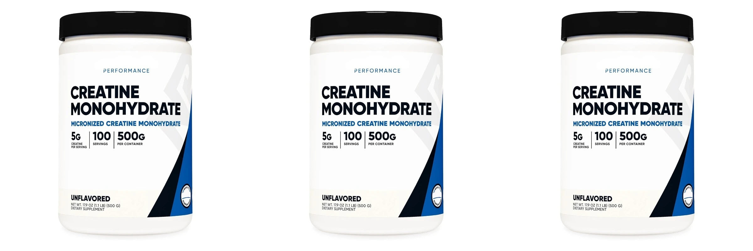Micronized Creatine Monohydrate 500g Unflavored100 Servings Boosts Muscle Strength & Endurance Dietary Supplement for Adults