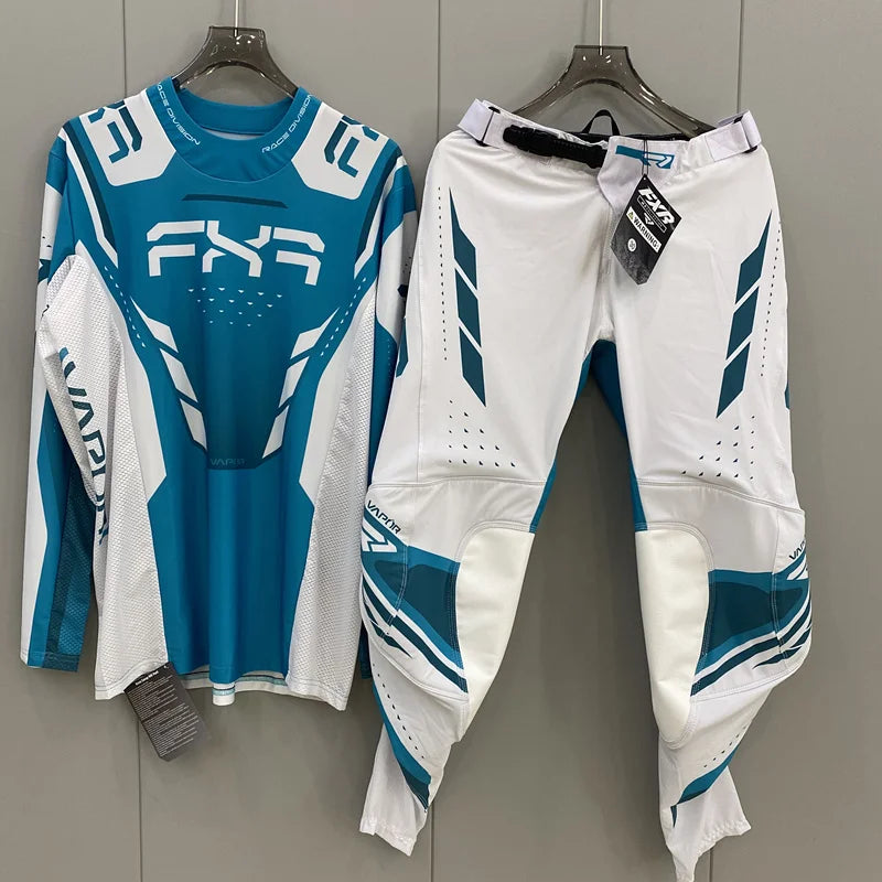 Motorcycle NEW Motorcycle Clothing Set Off Road MX Jersey Pants Set Dirt Bike Combo Gear Set Racing Motocross Set