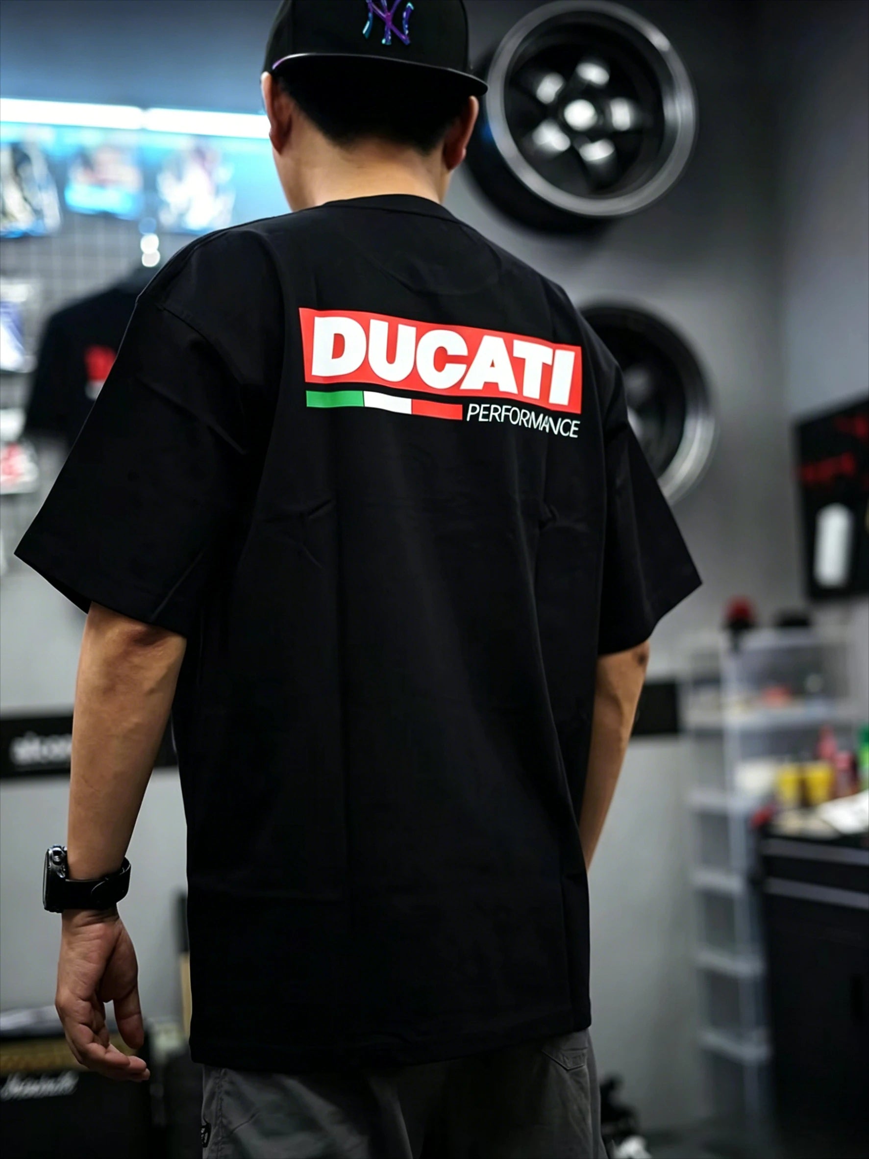 2026 Summer Fashion Suitable for Ducati MOTO GP Team Racing Motorcycles Motorcycle Riders' Men's Clothing Short-sleeved T-shirt