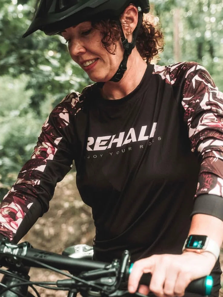 Women sportwear jersey mountain bike  mtb long sleeve shirt downhill jersey  cycling shirt Motocross jersey motorcycle clothing