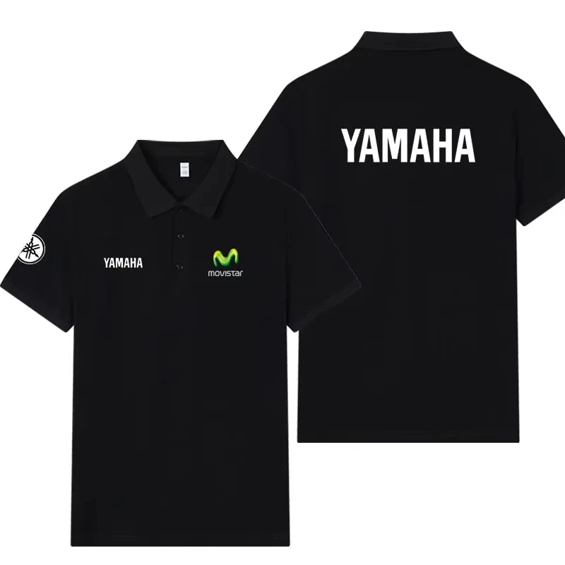 For Yamaha YAMAHA Motorcycle Riding Clothing Team Sales Car Work Short Sleeve T-Shirt Men's POLO Shirt