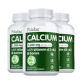 Calcium Supplement - Promotes Calcium Absorption, Boosts Energy, Strong Bones, Supports Heart & Muscle Health, Non-GMO