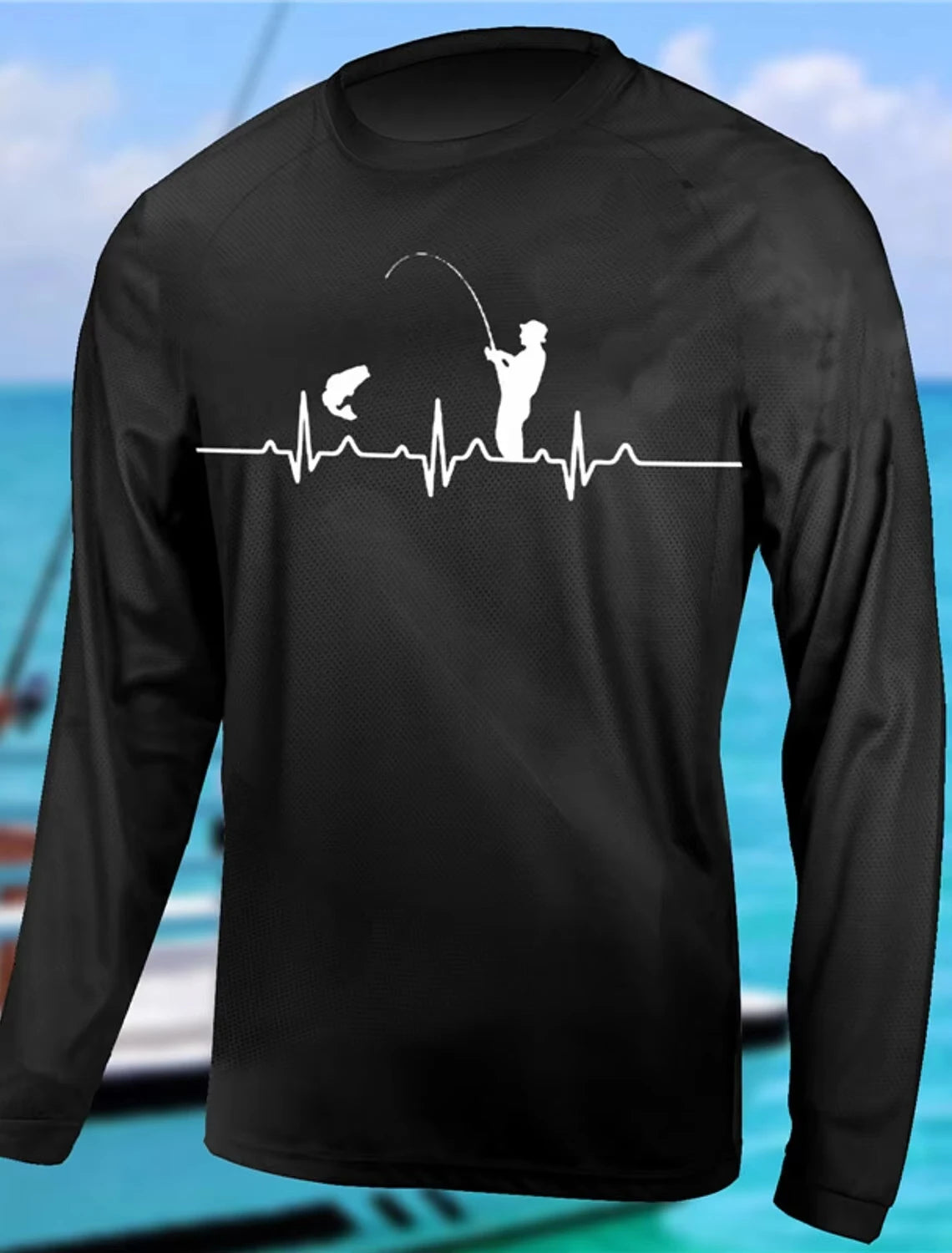 Fishing Long Sleeve Tshirt Hunting Camouflage 3d Print T-shirt Men Women Fashion Outdoor Sports Oversized Tops Tees Men Clothes