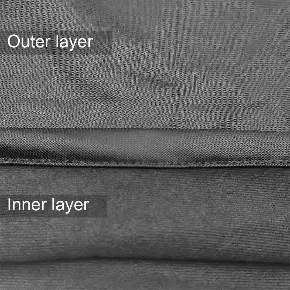 Helmet Bag Plush Soft Drawstring Pocket for Motorcycle Scooter Moped Bike Full Half Helmet Lid Protect Bag