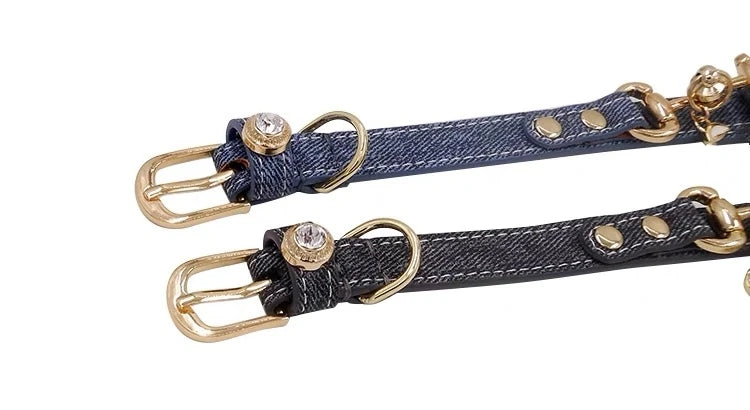 Luxury Leather Dog Collar Soft Dog Solid Color Collars Hardware Matte Boutique Dog Collar