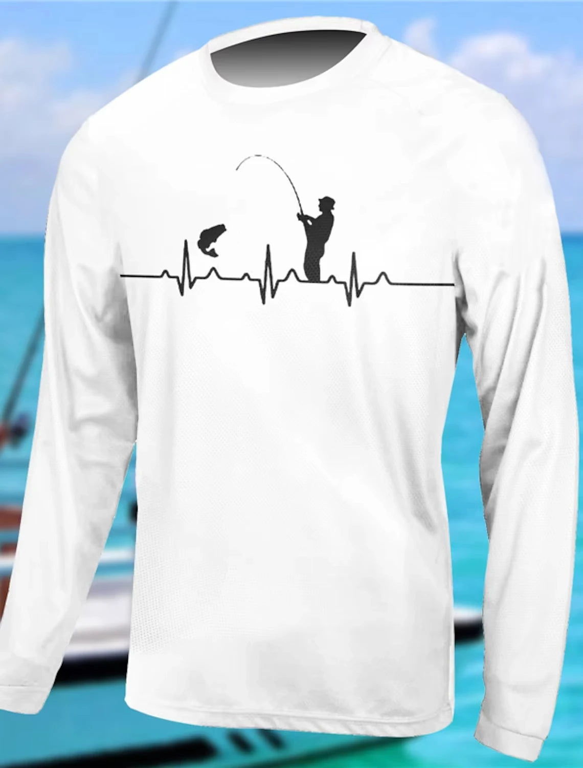 Fishing Long Sleeve Tshirt Hunting Camouflage 3d Print T-shirt Men Women Fashion Outdoor Sports Oversized Tops Tees Men Clothes