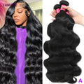 16A Body Wave Human Hair Bundles 100% Brazilian Raw Virgin Human Hair 1/3/4 Bundles Deal Thick Bundles Hair Weave Hair Wholesale