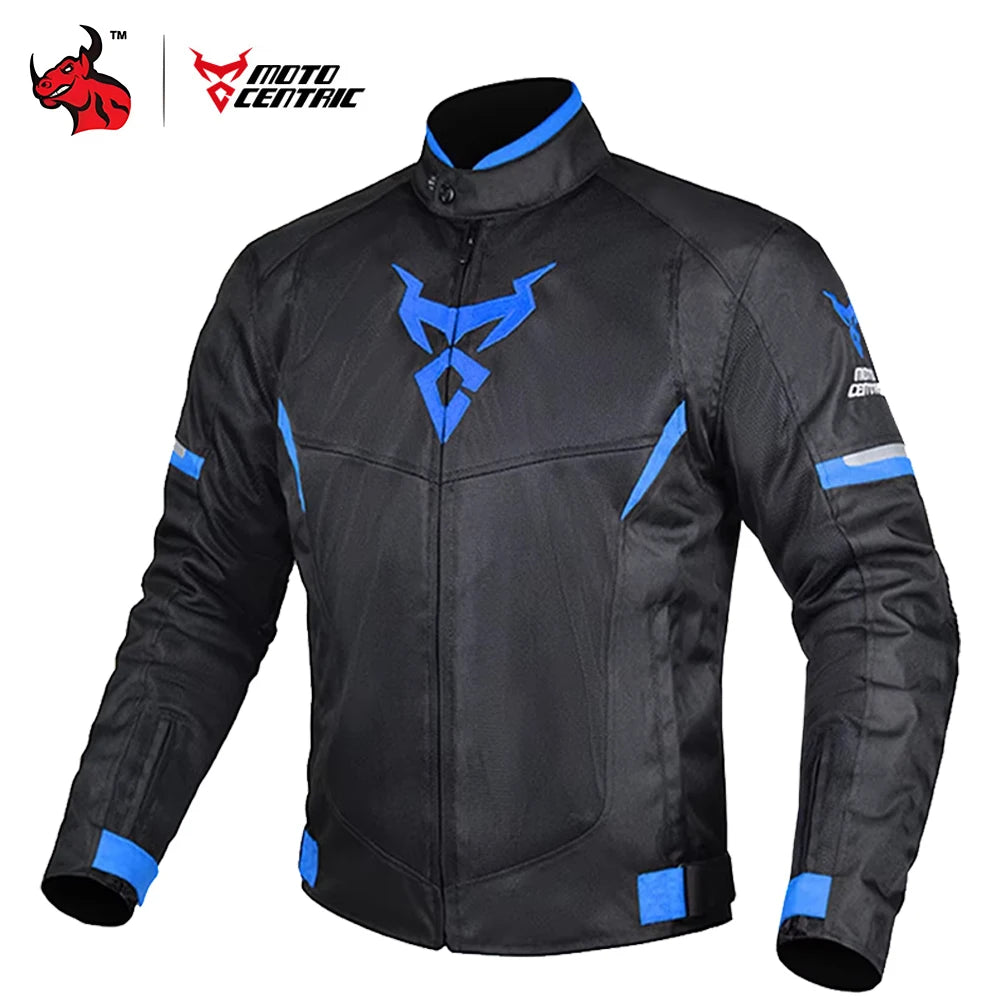 Motorcycle Jacket Protective Clothing Road Commuter Sports Off-Road Riding Clothing Reflective Breathable Durable Anti-Falling