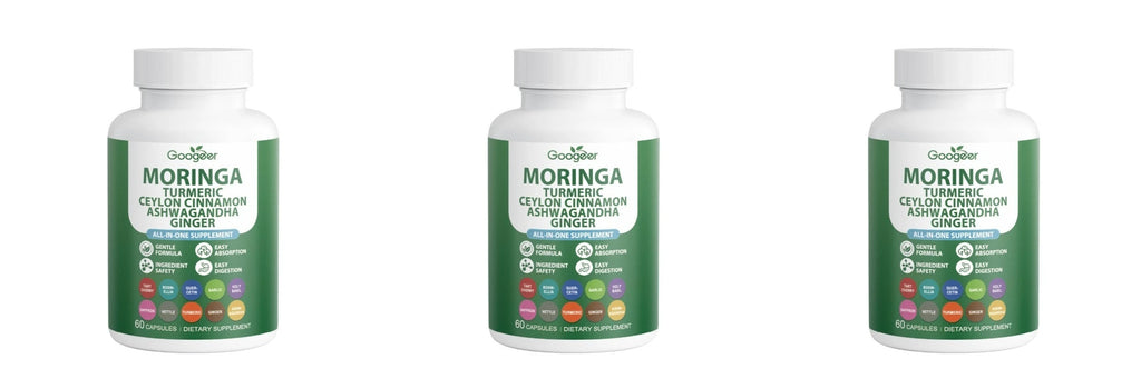 Multi-Herbal Wellness Supplement 60capsules Moringa Turmeric & More Easy Absorption Natural Dietary Supplement for Health