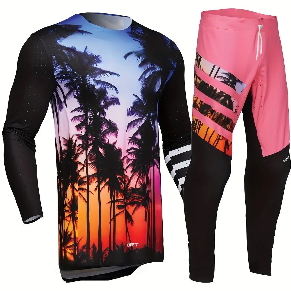 2026 off-road motorcycle riding equipment, off-road clothing, riding sets, forest road racing men's clothing