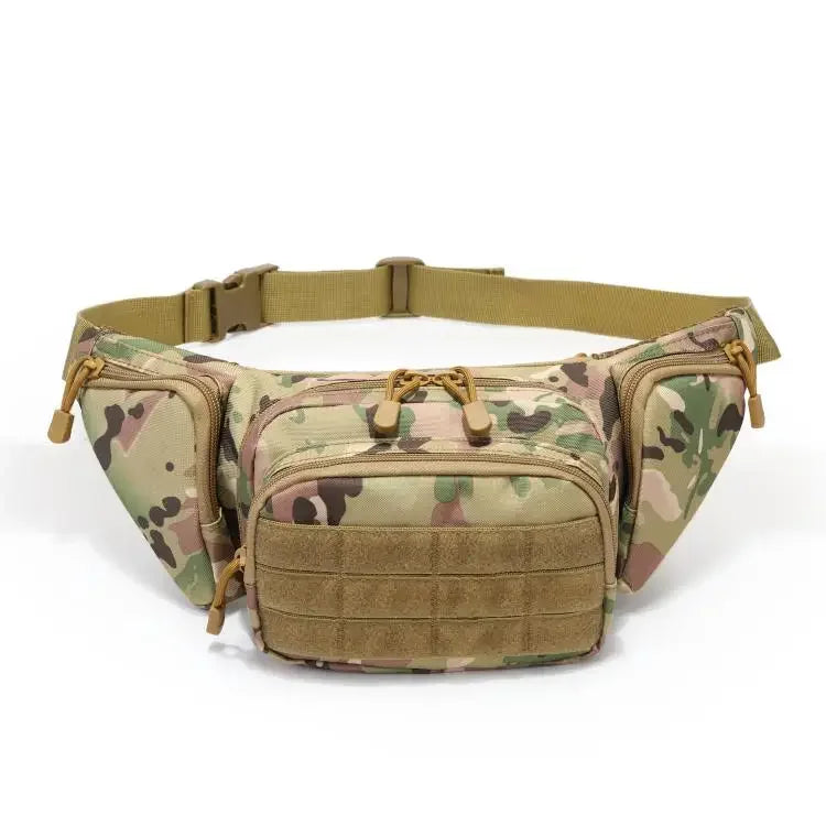 Hunting Waist Bag Men's Tactical Fanny Pack Water-proof Molle Hiking Climbing Mobile Phone Belt Pack Outdoor Sport Combat Bags