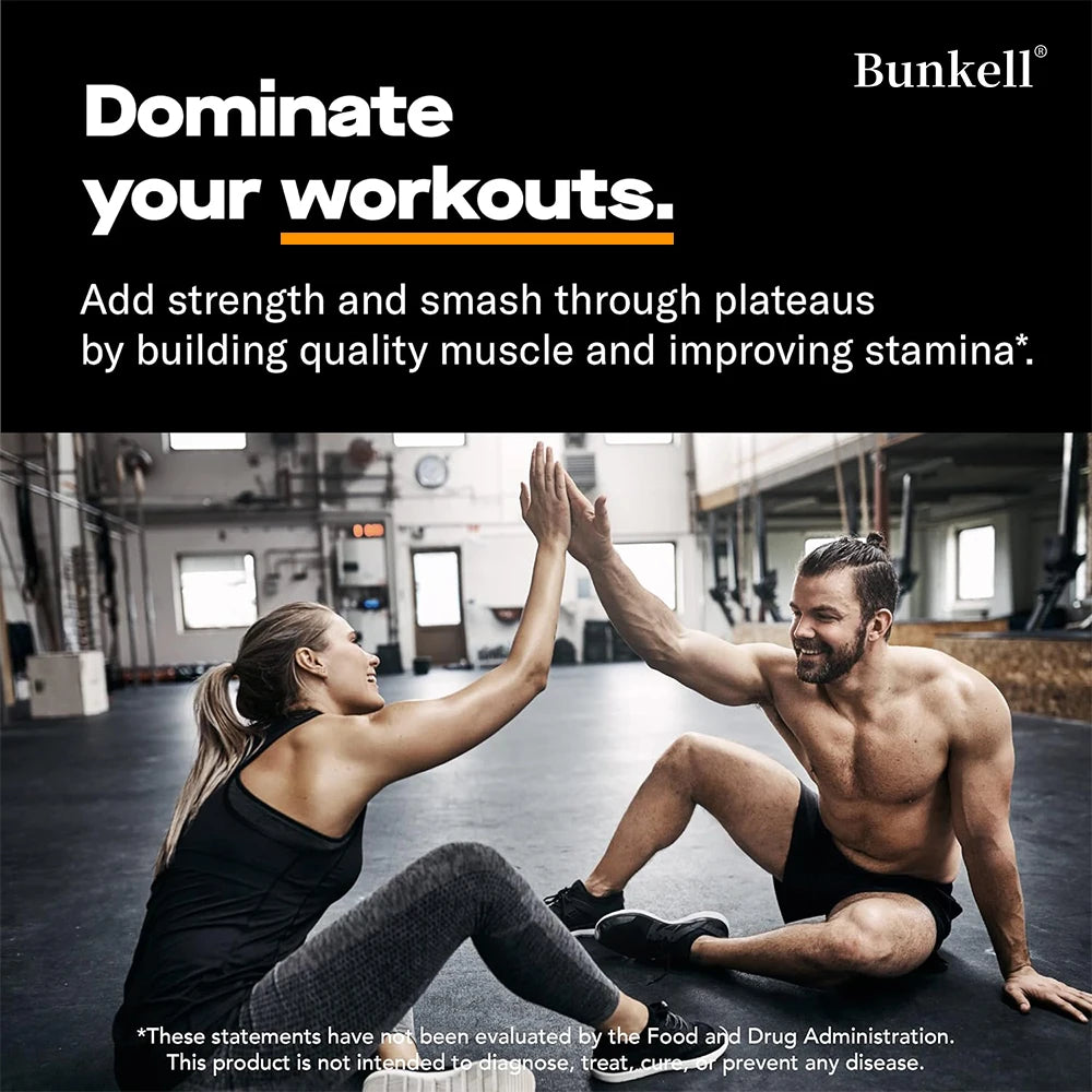 Muscle Builder Capsules - Helps Increase Strength, Endurance, Protein Synthesis,Promotes Faster Muscle Growth, Abs, Energy