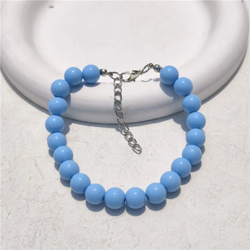 Fashion Dog Necklace Cat Collar DIY Pet Pearl Collar Jewelry Puppy Accessories Dog Neck Chain Chihuahua Pet Grooming Supplies