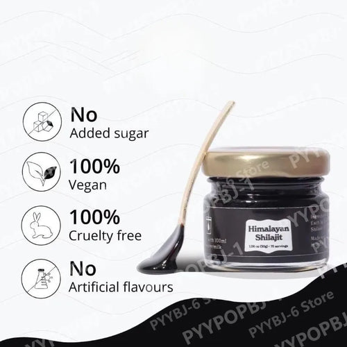 30g Himalayan Shilajit Resin Pure Natural Mineral Supplement Fulvic Acid Resin Paste Lab Tested Energy & Vitality Support