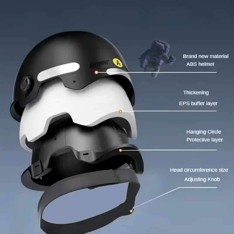 Motorcycle helmet men classic retro scooter vintage half helmet ultra light bike bike motorcycle motorcycle motorcycle helmet