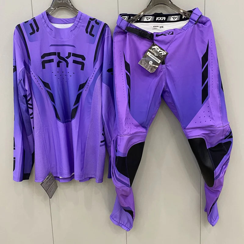 Motorcycle NEW Motorcycle Clothing Set Off Road MX Jersey Pants Set Dirt Bike Combo Gear Set Racing Motocross Set