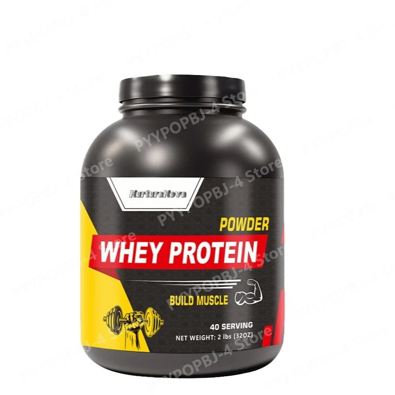 Whey Protein Powder 2lbs - 88% Fast-Acting Whey + 12% Casein for Muscle Growth & Recovery, 40 Servings, Build Lean Muscle
