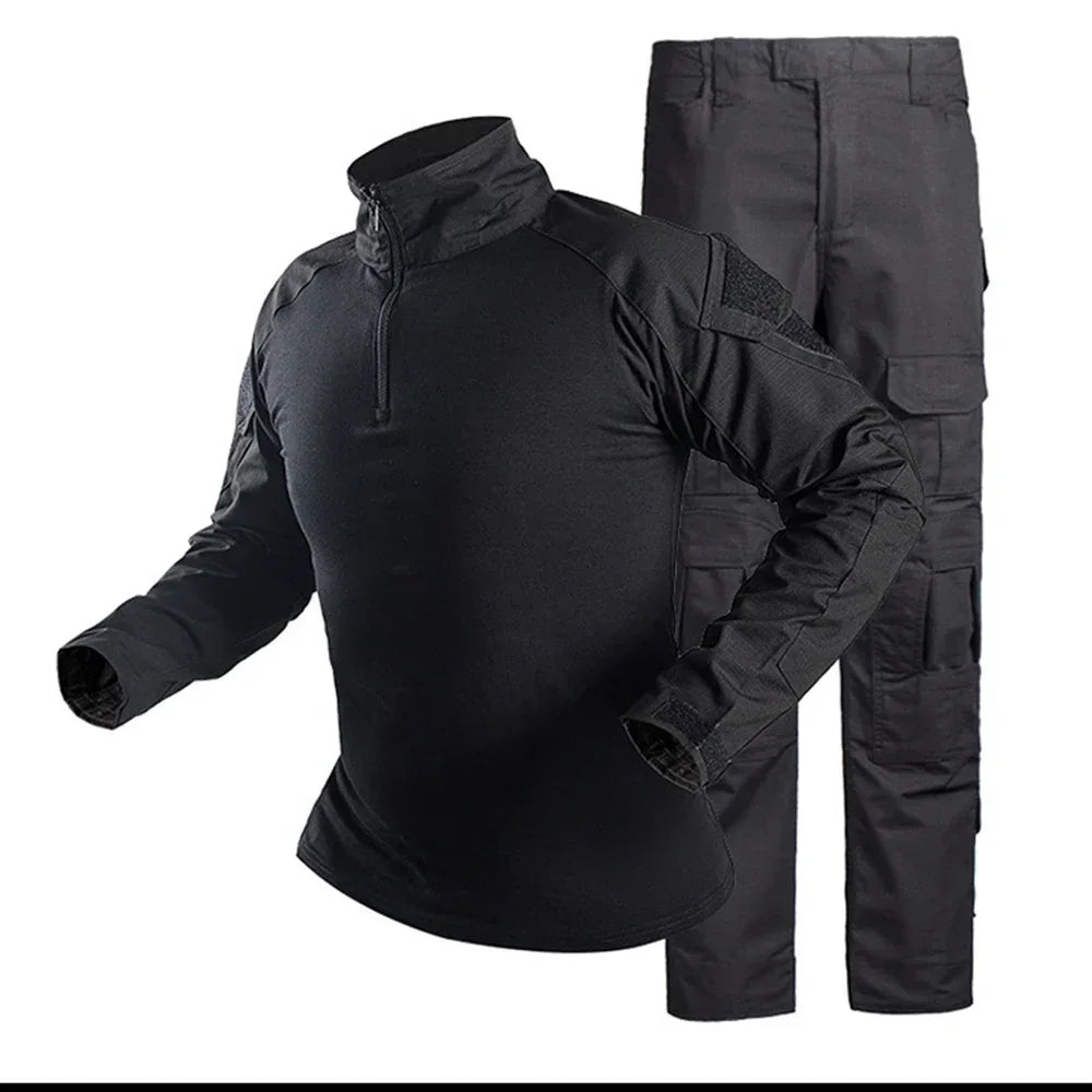 Tactical  Uniform Suits Milit Outdoor Camouflage Suit Hunting Shirts Pants Fish Trainning Airsoft Paintball Clothes Sets