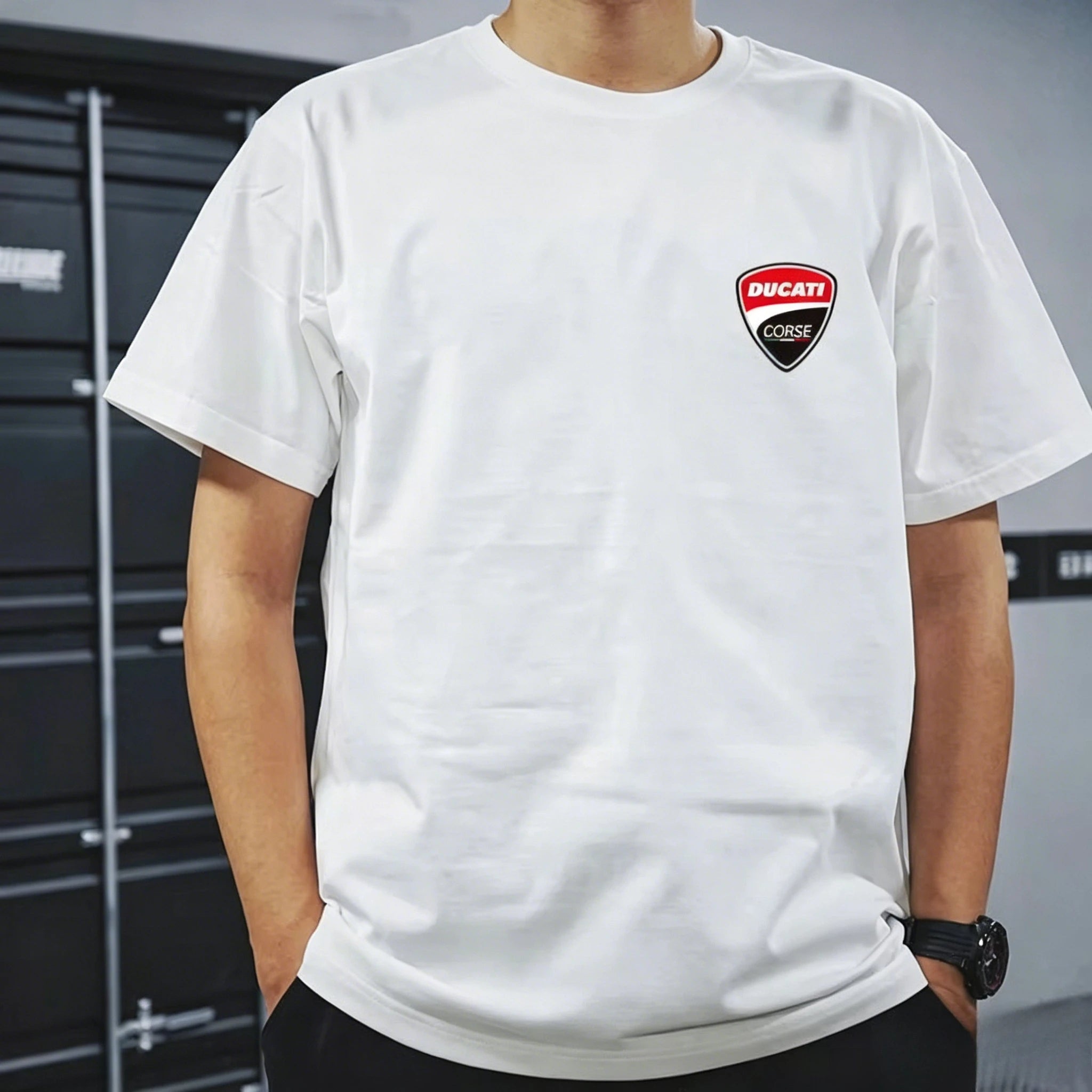 2026 Summer Fashion Suitable for Ducati MOTO GP Team Racing Motorcycles Motorcycle Riders' Men's Clothing Short-sleeved T-shirt