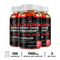 L-Arginine Supplement - for Energy, Strength and Endurance Support During Exercise | Muscle Mass, Non-GMO
