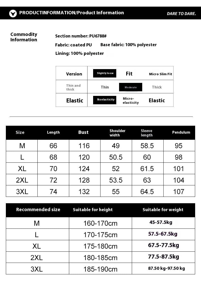 High Street Racing Motorcoss Jacket Men Motorbike Clothing Waterproof PU Leather Jacket 2024 Fashion Jackets Men Motorcycle Wear