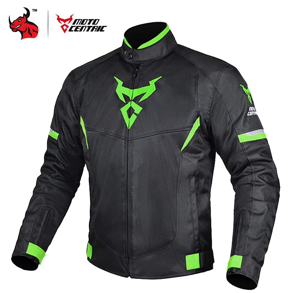 Motorcycle Jacket Protective Clothing Road Commuter Sports Off-Road Riding Clothing Reflective Breathable Durable Anti-Falling
