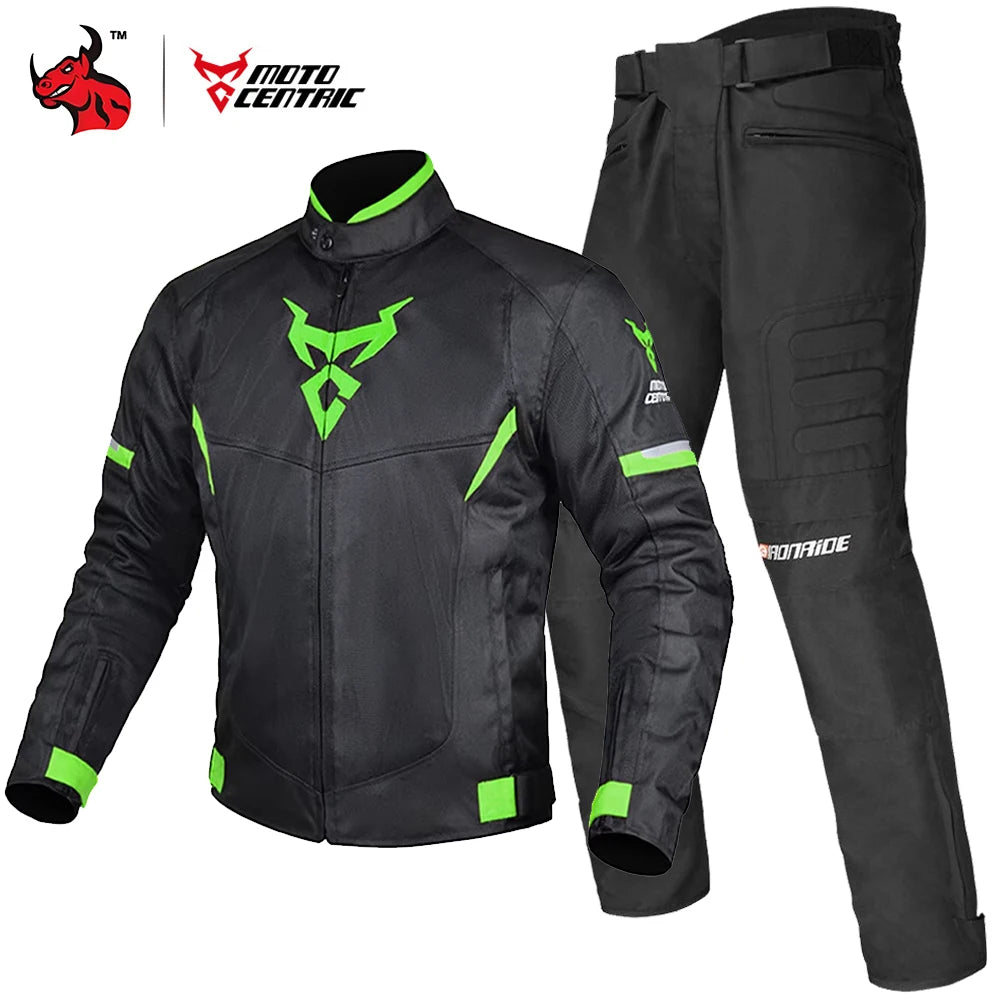 Motorcycle Jacket Protective Clothing Road Commuter Sports Off-Road Riding Clothing Reflective Breathable Durable Anti-Falling