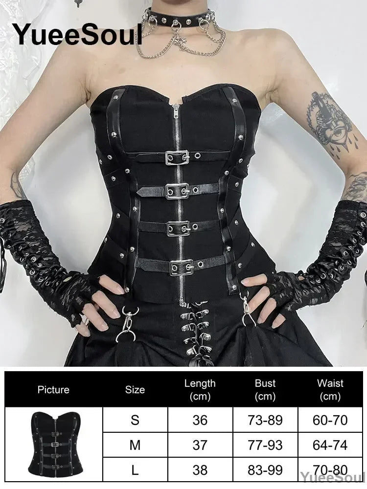 Gothic Crop Tops Black Lace Mesh Tanks Tops 2026 New Y2K Goth Punk Grunge Fairy Core Sexy Y2K Halloween 2000s Women Clothing