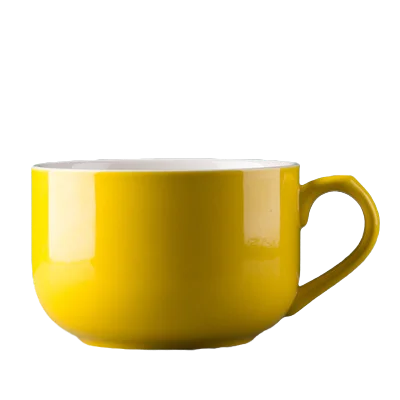 Large Capacity Coffee Mug 700ml Ceramic Breakfast Oatmeal Milk Tea Cup Instant Noodles Bowl Novelty Gifts Best For Your Friends