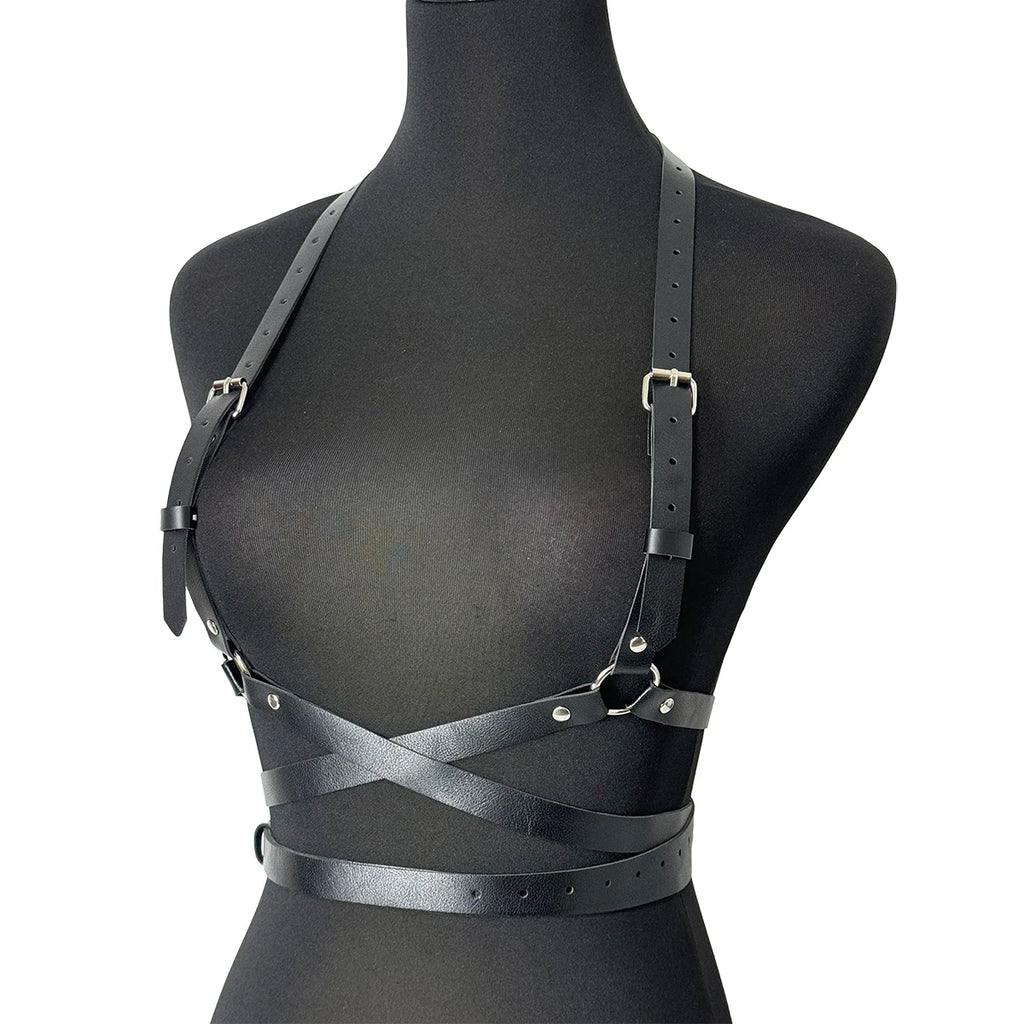 Women Punk Fashion Belt Street Style Waistband Suspenders for Women Body Harness Corset Belt Gothic Clothing Accessorie