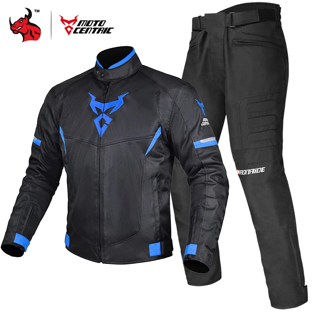 Motorcycle Jacket Protective Clothing Road Commuter Sports Off-Road Riding Clothing Reflective Breathable Durable Anti-Falling