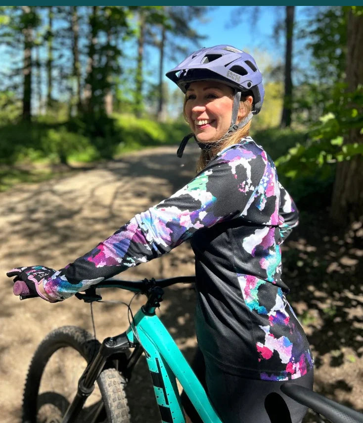Women sportwear jersey mountain bike  mtb long sleeve shirt downhill jersey  cycling shirt Motocross jersey motorcycle clothing