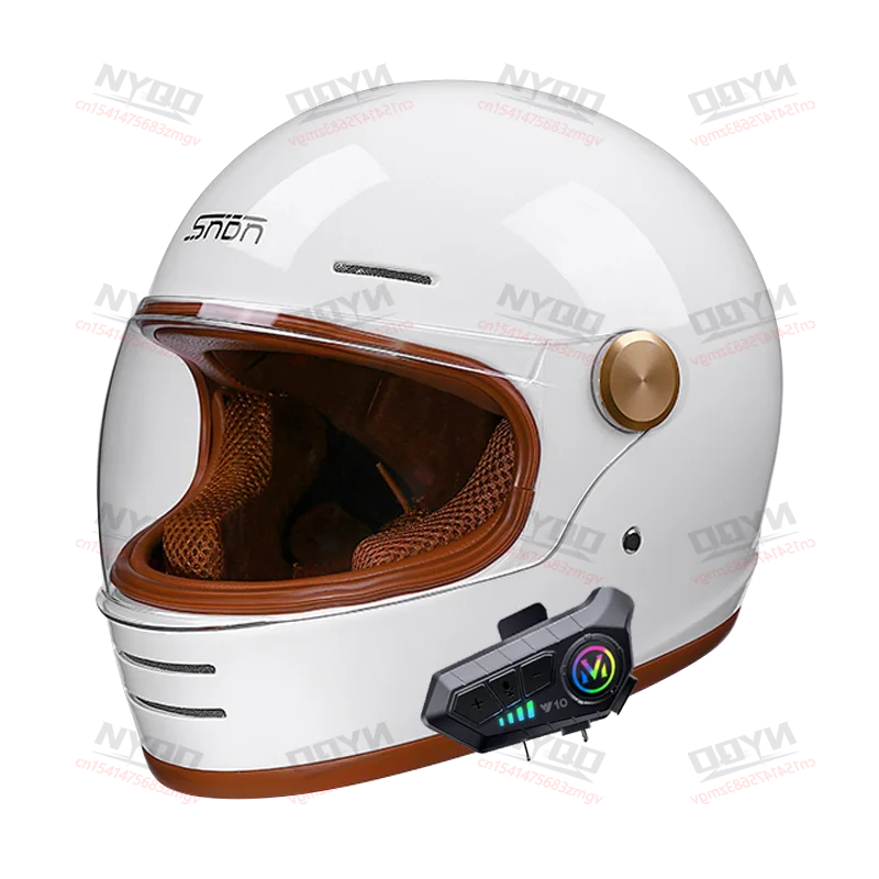 Retro Full-Face Motorcycle Helmet Off-Road Capabilities Durable Materials Enhanced Safety DOT Certified Helmet Motorcycle