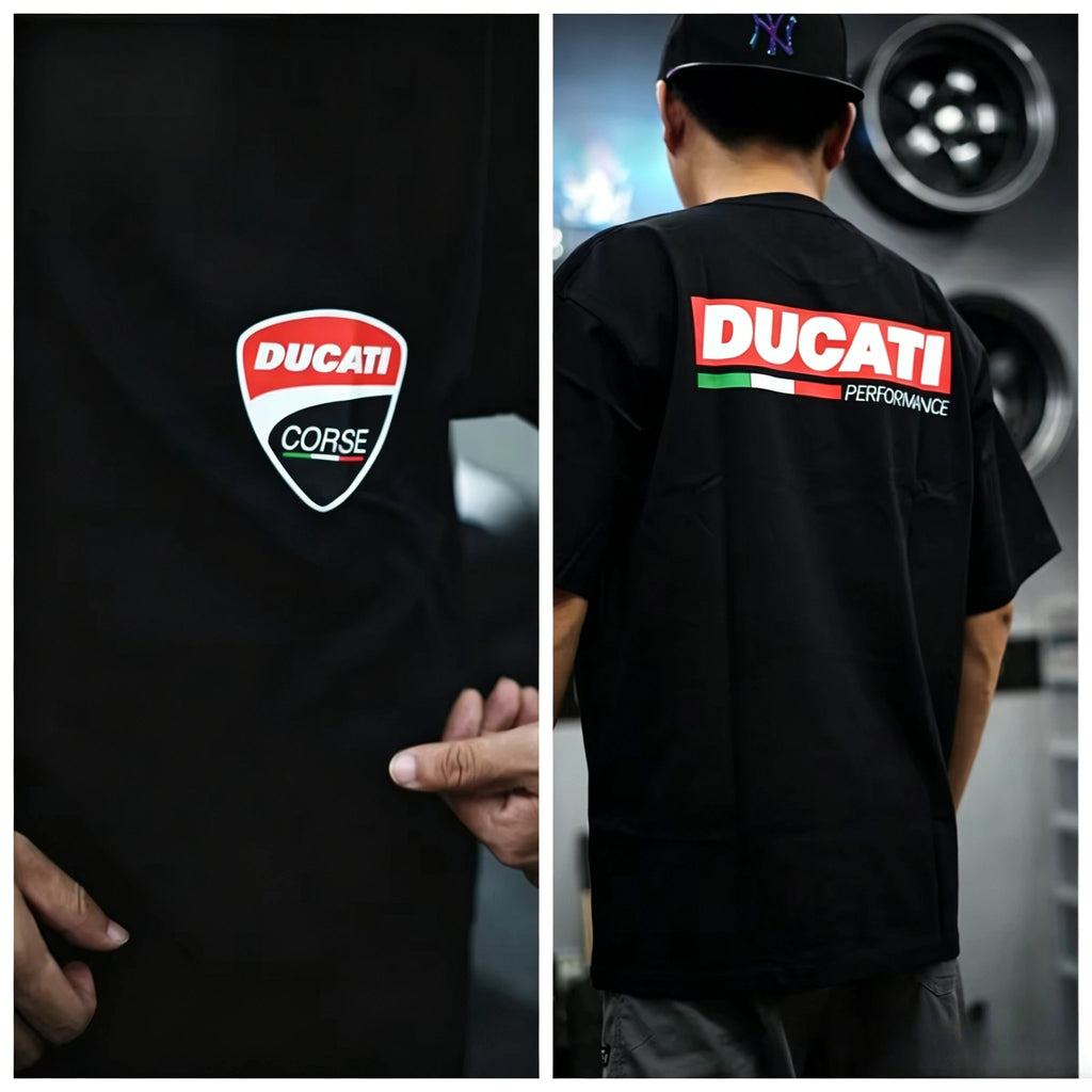 2026 Summer Fashion Suitable for Ducati MOTO GP Team Racing Motorcycles Motorcycle Riders' Men's Clothing Short-sleeved T-shirt