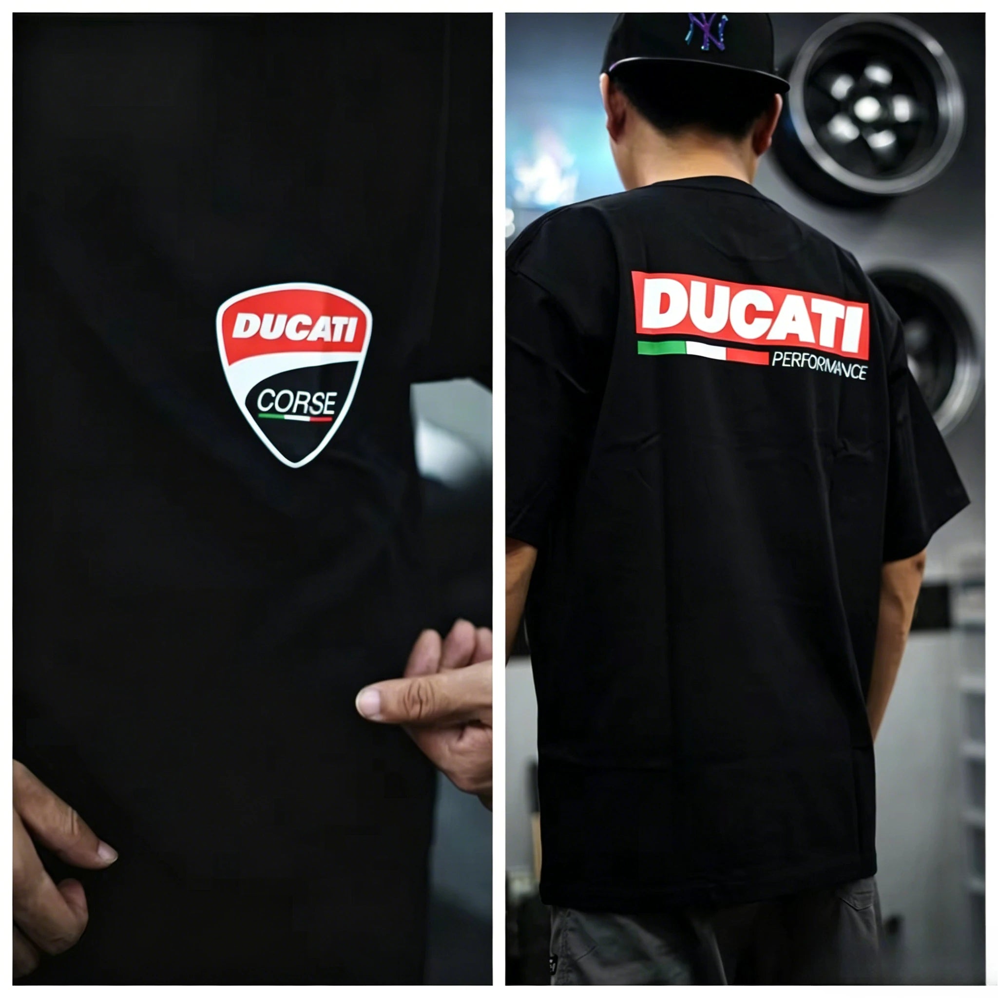 2026 Summer Fashion Suitable for Ducati MOTO GP Team Racing Motorcycles Motorcycle Riders' Men's Clothing Short-sleeved T-shirt