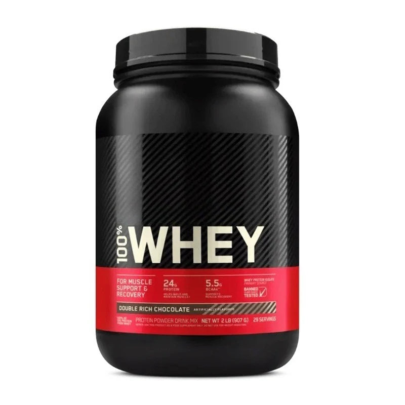 Whey Protein Powder Chocolate Flavor, 24g Protein Per Serving, Instant Mix Drink, 2LB 29 Servings, Gluten Free, Sports Nutrition
