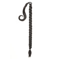 Ponytail Extensions Synthetic Boxing Braids Wrap Around Chignon Tail With Rubber Band Ombre Braid Hair Long Braided Ponytail