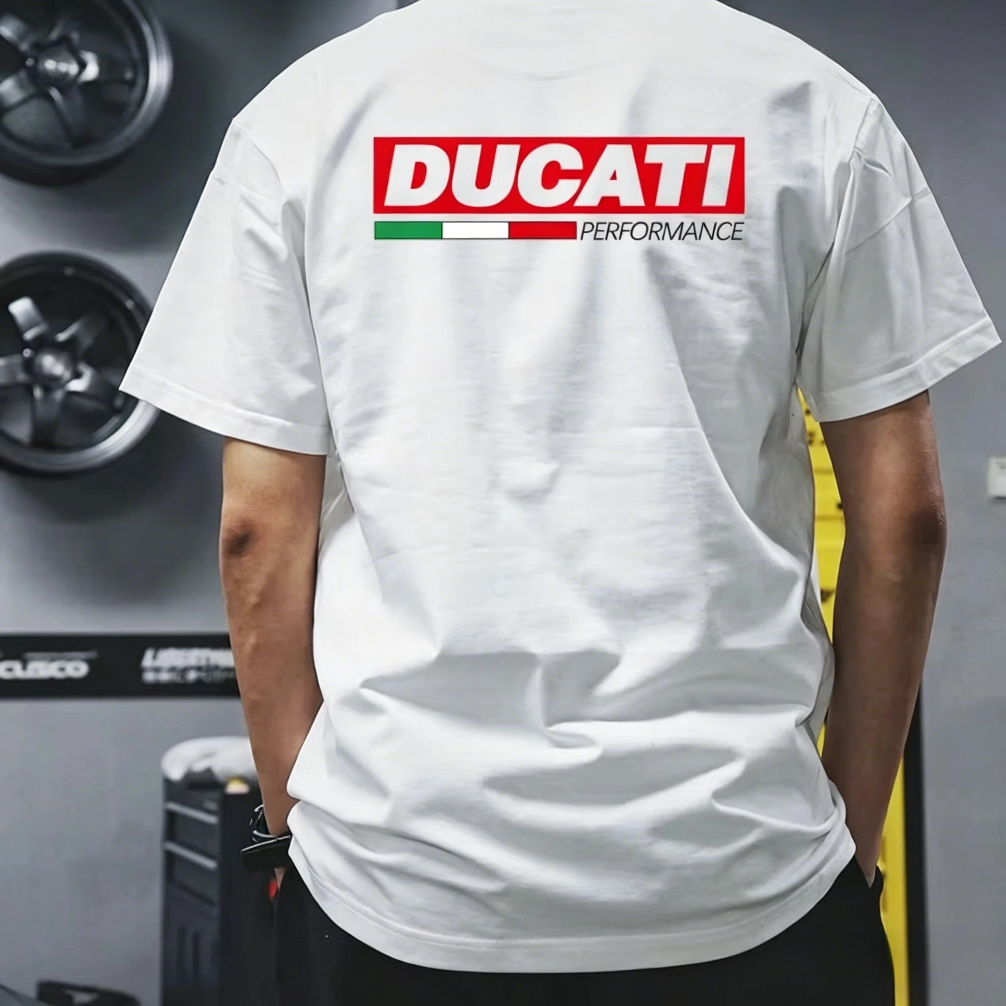 2026 Summer Fashion Suitable for Ducati MOTO GP Team Racing Motorcycles Motorcycle Riders' Men's Clothing Short-sleeved T-shirt