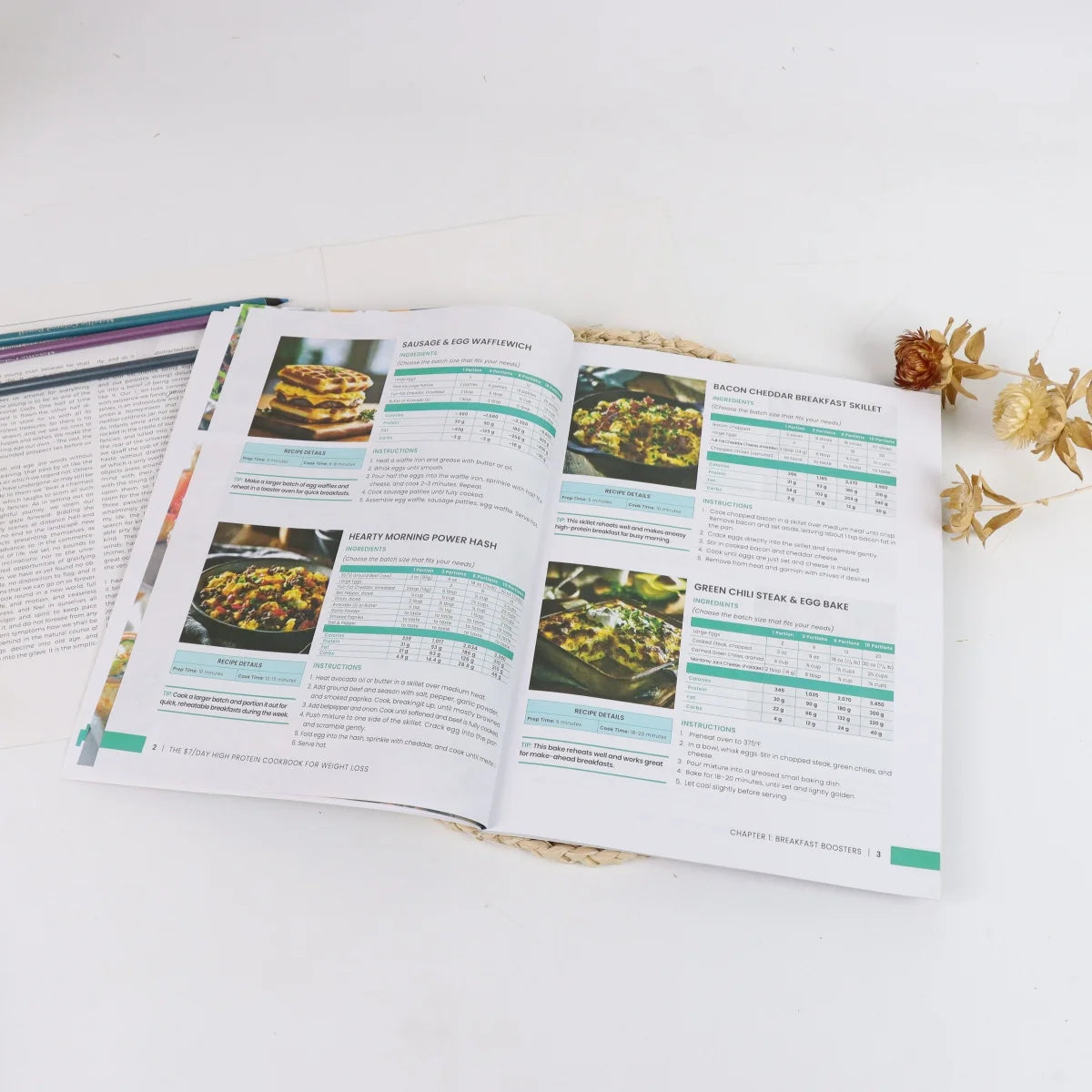 High Protein Cookbook-Flavorful Recipes to Power Your Body, Support Muscle Tone, Keep Mealtime Both Nutritious and Enjoyable Eve