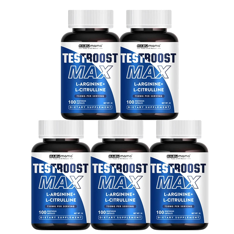 100 tablets Male Supplement with L-arginine L-citrulline,Stamina & Energy Vegan | Discreet Ship