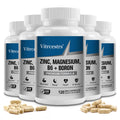 Magnesium Complex Capsules - Bone & Heart Health Supplement, Sleep Support,Muscle Relaxation,Stress & Anxiety Relief
