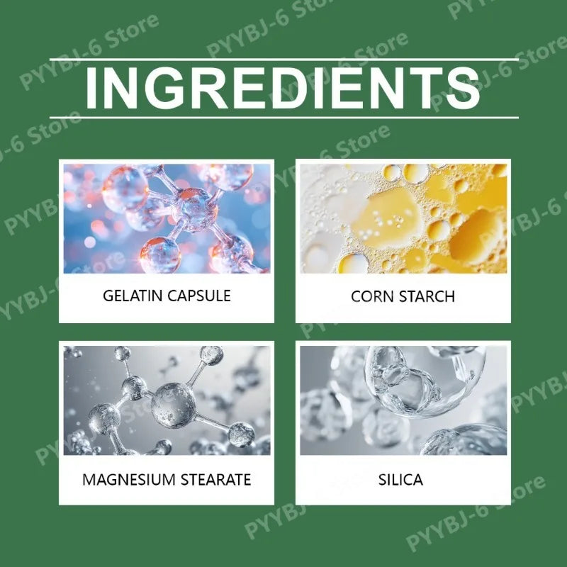 Multi-Herbal Wellness Supplement 60capsules Moringa Turmeric & More Easy Absorption Natural Dietary Supplement for Health