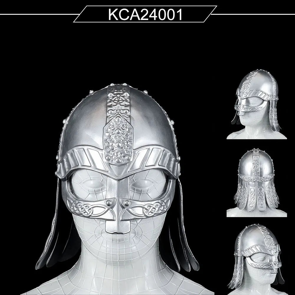 Renaissance Retro Style Viking Helmet Halloween Party LARP Theater Performance Cosplay Prop Medieval